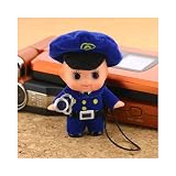 QP共和国　職業QP　ストラップ　ポリスマン