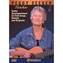 Peggy Seeger Teaches Guitar Accompaniment for Folk Songs, Ballads and Originals