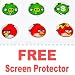 Angry Birds Home Button Sticker for Apple Ipad/iphone 3g/4g/ipad2/ipod 4g - B +Free Screen Protector