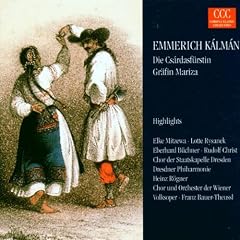 K�lm�n: Die Csardasf�rstin - Gr�fin Mariza (Querschnitt)