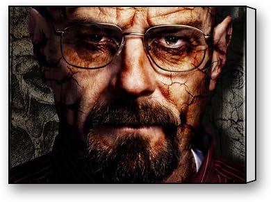 Funnyone Custom Modern Wall Art Decoration for Home Walter White Breaking Bad Canvas Prints