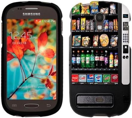 Samsung Galaxy Light Vending machine on Black Phone Case