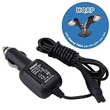 HQRP Car Charger DC Adapter Power Cord compatible with Philips Norelco 7737X, 7745X, 7775X, 7800XL, 7800XLCC, 7810XL Razor / Shaver plus Coaster