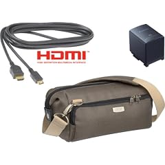 Canon Zubehör Kit für die LEGRIA Camcorder HFS 10, HFS 100, HF 20, HF 200 (Tasche, HDMI-Kabel, Akku BP 819)
