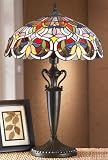 Quoizel Tiffany - style Bella Lamp Bronze Finish
