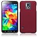 Samsung Galaxy S5 Case, Terrapin [Extra Slim Fit] Hybrid Rubberized [Red] Protective Hard Case for Samsung Galaxy S5 - Red