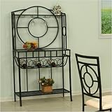 Bakers Rack in Black