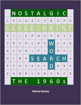 Nostalgic Large Print Word Search: The 1960s: Amazon.co.uk: Patricia ...