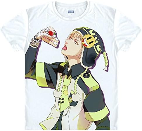 Jokester DMMD Dramatical Murder Cosplay Short-Sleeved T Shirt Costume, Asian Size