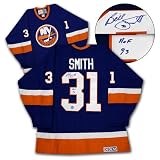 Billy Smith Ny Islanders Autographed/Hand Signed Stanley Cup Era Jersey