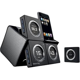 BOYNQ WAKE-UP iPod Speaker and Alarm Clock (Black) by BOYNQ