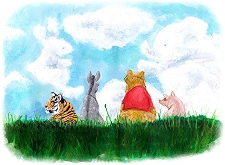 Winnie Pooh Art Print - 100 Acre Wood