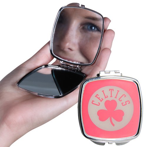 Boston Celtics Official Licensed NBA Pink Compact Mirror