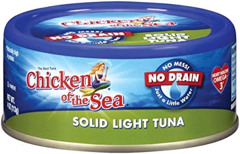 Chicken Of The Sea Chicken Of Sea Solid Light No Drain Tuna 4 Oz