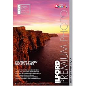 Ilford Premium Glossy 4 x 6 Inch Photo Paper 100 Sheets