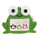 3 Sprouts Eco-Friendly Photo Frame, Green Frog by 3 Sprouts