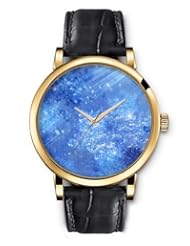 SPRAWL Aanalog Fashion Series Gold Ladies Watches of Genuine Black Leather Strap,Unique Wrist Watch for Women Girls Designed with Design of a broken glass on the floor