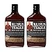 Rufus Teague's Award Winning BBQ Sauces - OU Kosher - Whiskey Maple, 16 oz. (2 Pack)