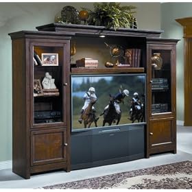 Entertainment Center Furniture - Columbia 3pc Entertainment Center Set - Encore Home... by APA Marketing
