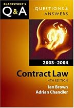 Contract Law (Blackstone's Law Q & A)