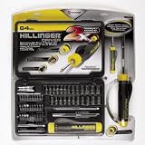 Alltrade 140003 64 piece Hillinger Ratchet and Bit Set