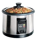 Rival RCS200 20-Cup Stainless Steel Rice Cooker