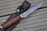 Sale - Custom Handmade Damascus Hunting Knife - Beautiful Boning Knife - Amazing Value , Limmited Time Offer