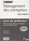 Management des Entreprises Bts Premi�re Annee Pochette Reflexe Livre du Professeur 2008