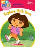 Dora the Explorer Phonics Reading Program Book 1 Short a Explore with Dora Image of Dora the Explorer Phonics Reading Program Book 1 Short a Explore with Dora