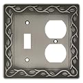 Leaf and Vine Single Switch/Duplex Wall Plate- Set of 2