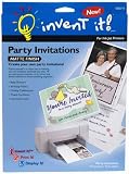 Invent It! Matte Finish Party Invitations