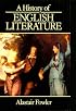 A History of English Literature