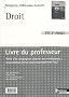 Droit BTS 2Eme ann�e : Livre du professeur