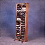 80 VHS Storage Rack Finish: Natural