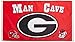 Bsi Products Collegiate Georgia Bulldogs Man Cave 3' X 5' Flag