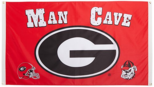 Bsi Products Collegiate Georgia Bulldogs Man Cave 3' X 5' Flag