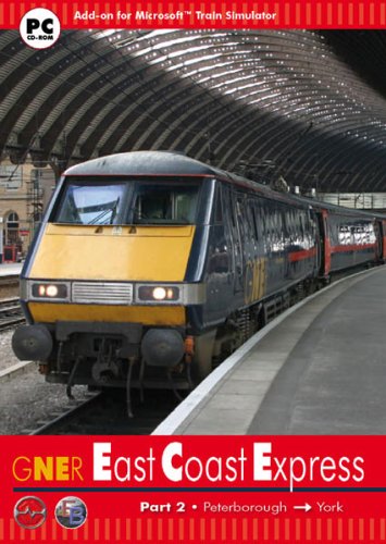 Childrens Toyshop  Video Games : East Coast Express 2: Peterborough to York - Add-On for MS Train Simulator (PC CD)