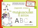 J'apprends à tracer les majuscules bâton
