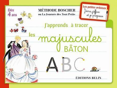 J'apprends à tracer les majuscules bâton