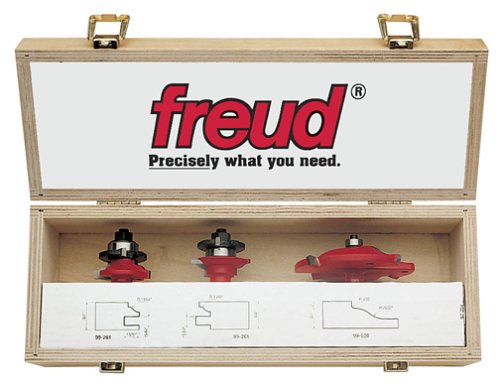 Freud 97-204 3-Piece Cabinet Bit Set
