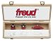 Freud 97-204 3-Piece Cabinet Bit Set
