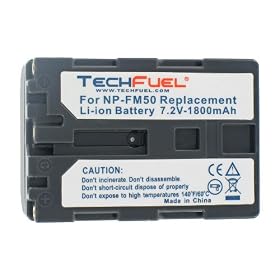 Sony DCR-TRV20 Camcorder Battery - Premium TechFuel® NP-FM50 Battery