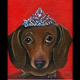 DACHSHUND DOG PAINTING