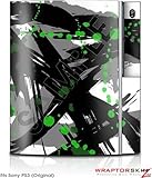 Sony PS3 Skin Abstract 02 Green