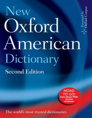 The New Oxford American Dictionary under Synonyms & Antonyms in The Books Store