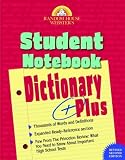 Random House Webster's Student Notebook Dictionary Plus