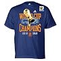 Spain Soccer Navy adidas 2010 World Cup Champions Trophy in Hand T-Shirt