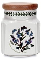 Portmeirion Botanic Garden 44-Ounce Medium Square Canister