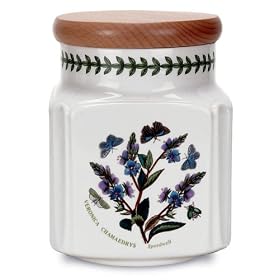 Portmeirion Botanic Garden 44-Ounce Medium Square Canister by Portmeirion