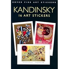 Kandinsky: 16 Art Stickers (Fine Art Stickers)